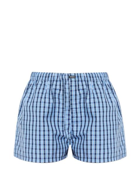 VETEMENTS checked boxer shorts