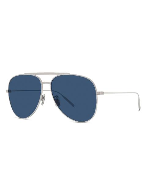 Givenchy Men's GvSpeed 59MM Pilot Sunglasses - Palladium Blue