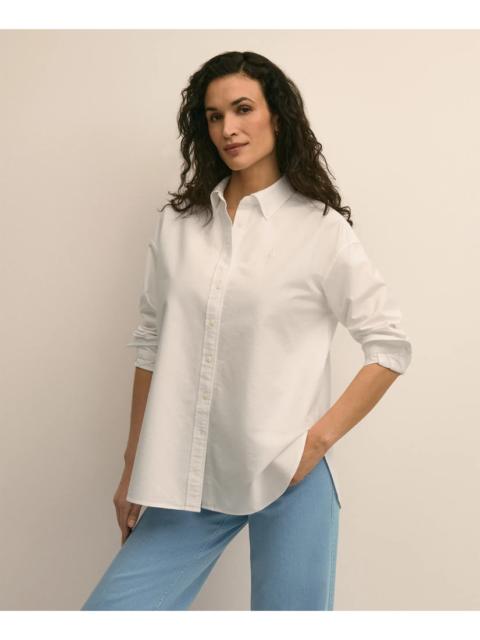 Brooks Brothers Oversized Cotton Oxford Shirt