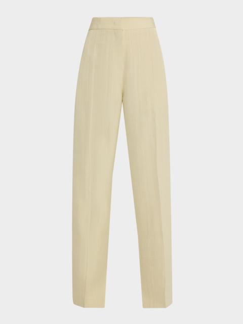 Jil Sander Mid-Rise Straight-Leg Trousers