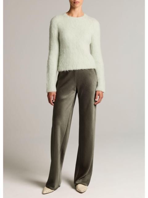 Vince Colette High-Rise Fluid Satin Bias Pant