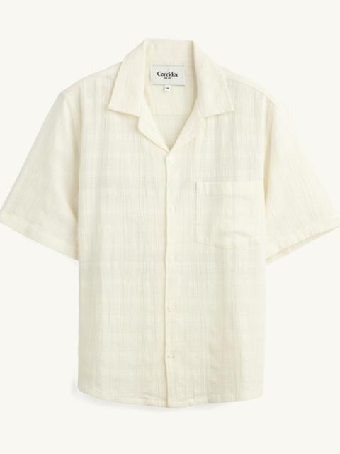 Corridor WASHED DOBBY SS - WHITE