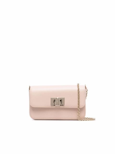 foldover leather satchel bag