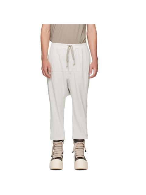 Rick Owens DRKSHDW Off-White Tower Prisoner Drawstring Sweatpants