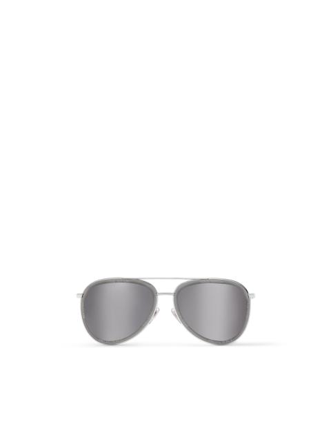 Louis Vuitton LV Super Vision Metal Pilot Sunglasses
