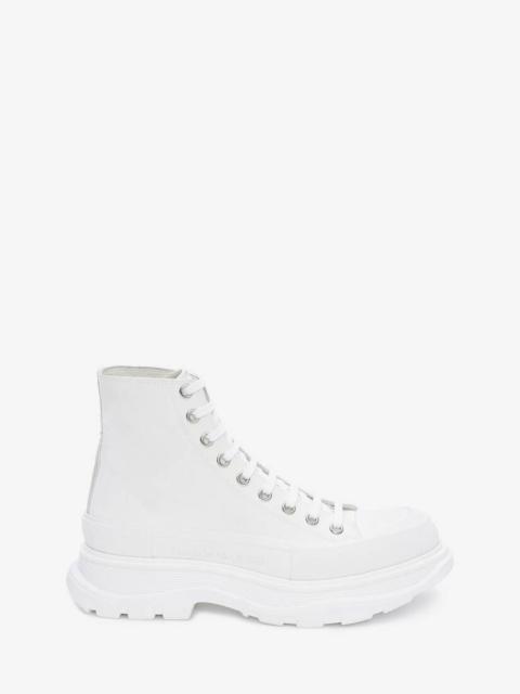 Alexander McQueen Men's Tread Slick Boot in White