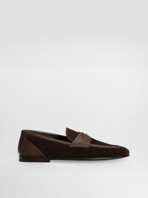 Dolce & Gabbana Split calfskin slipper