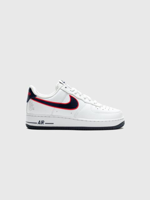 WMNS AIR FORCE 1 '07 LOW "OBSIDIAN & UNIVERSITY RED"