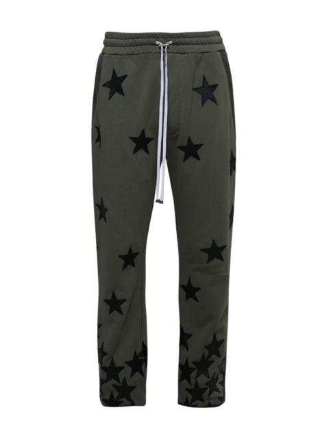 AMIRI Chemist Star Sweatpants Military Green