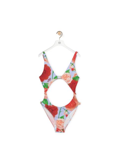 Loewe Roses swimsuit in technical jersey