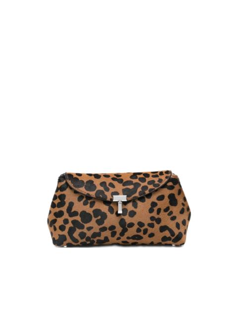 TOTEME leopard-print clutch bag