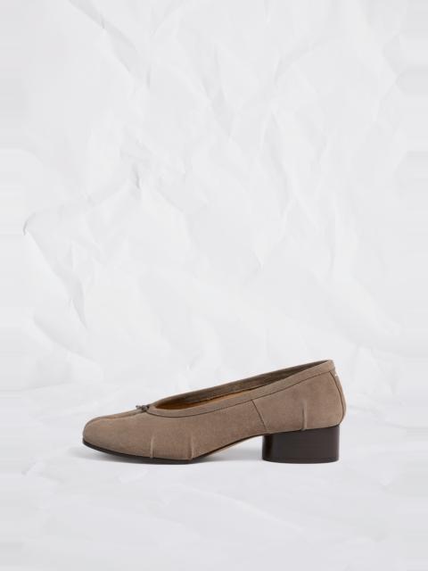 Maison Margiela Tabi Ballerina Suede