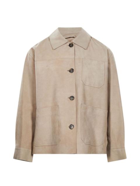 WEEKEND Max Mara Ghiera button-up patch-pocket jacket