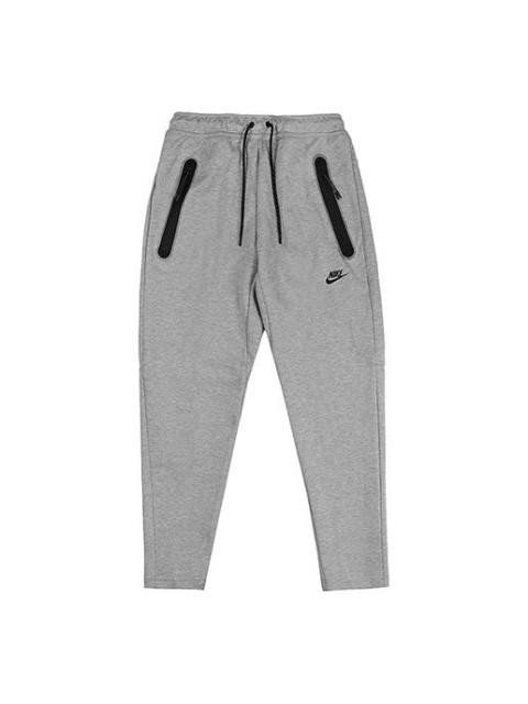 Nike Sportswear Tech Fleece Casual Sports Drawstring Long Pants dark grey Gray CU4502-063