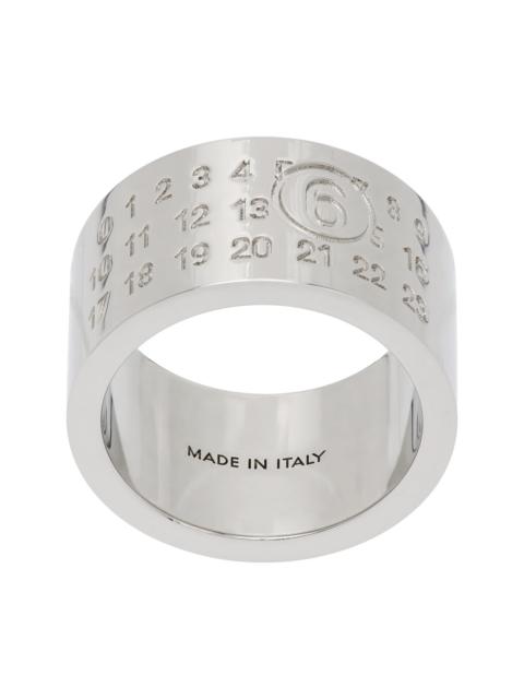 MM6 Maison Margiela Minimal Logo Ring