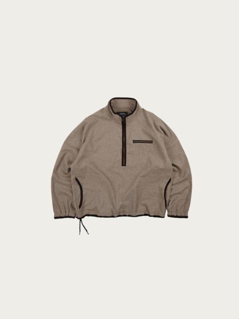 FrizmWORKS Wool Half Pullover - Desert Beige