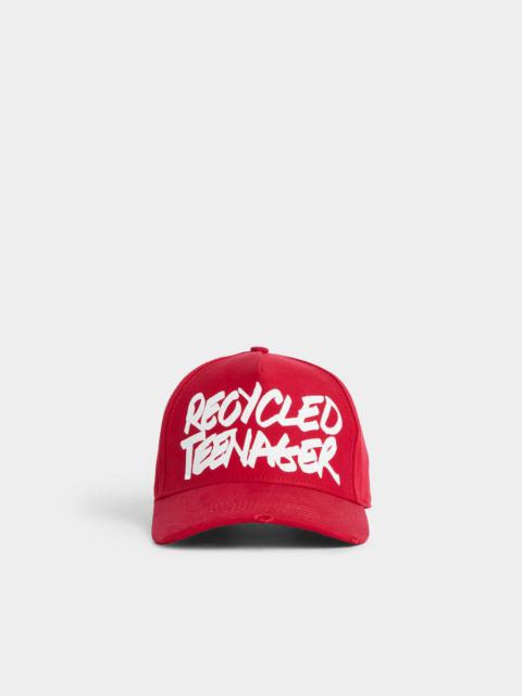 DSQUARED2 SOUVENIR FROM CANADA BASEBALL CAP