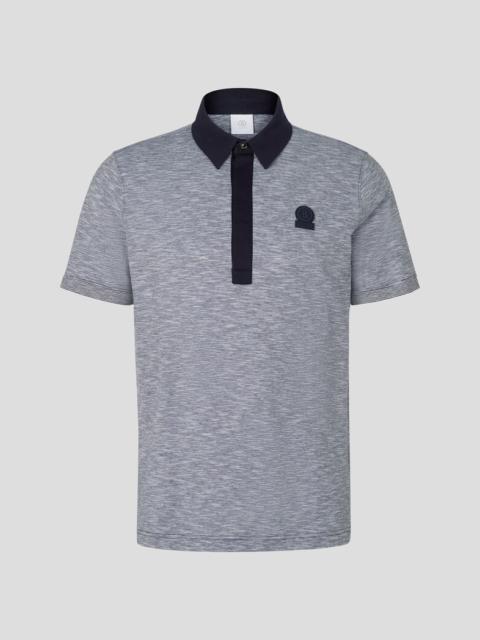 BOGNER Henry Polo shirt in Navy blue