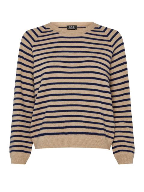 A.P.C. Lilas sweatshirt crew neck