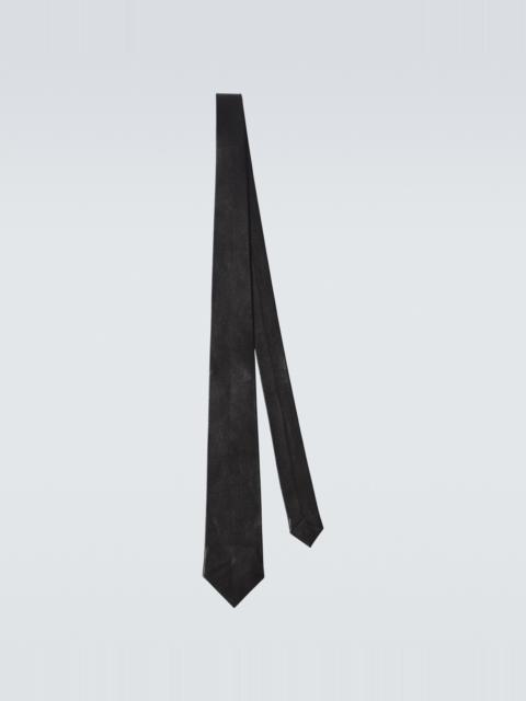TOM FORD Leather tie