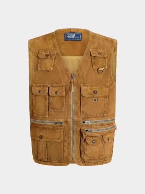 Polo Ralph Lauren Suede Utility Vest