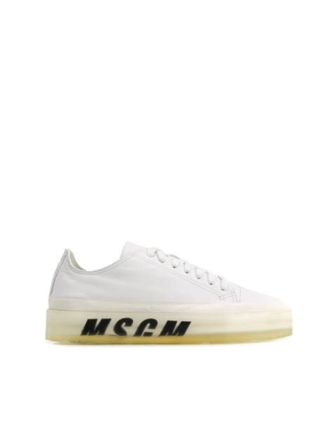 MSGM oversized sole sneakers