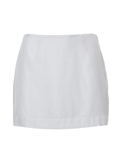 rag & bone Women's Piper Organza A-Line Miniskirt - Grey