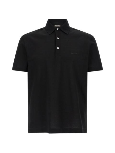 ZEGNA cotton polo shirt