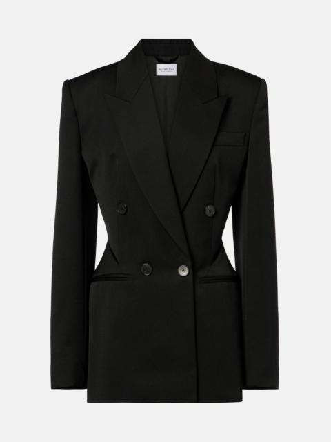 Givenchy Cutout wool blazer