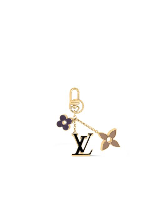 Fleur de Monogram Bag Charm