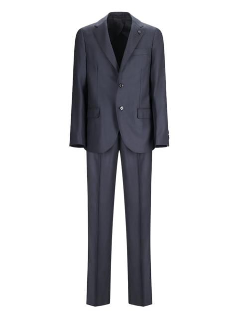 LARDINI single-breasted wool suit