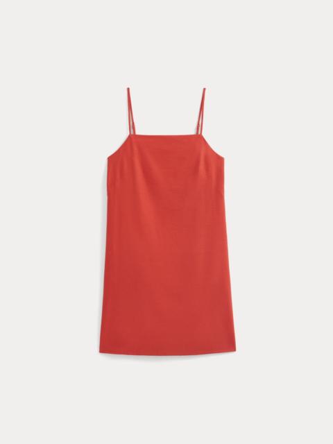 EVERLANE MINI SHIFT DRESS IN STRETCH LINEN
