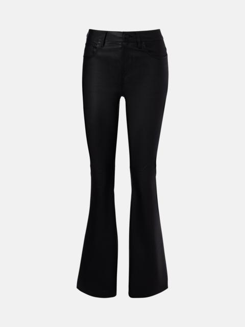 AG Jeans Sophie leather bootcut pants