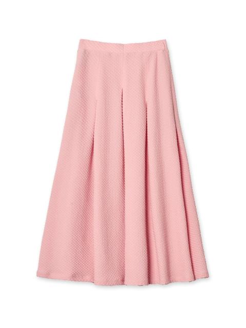 Mame Kurogouchi Smock Jersey Flare Skirt