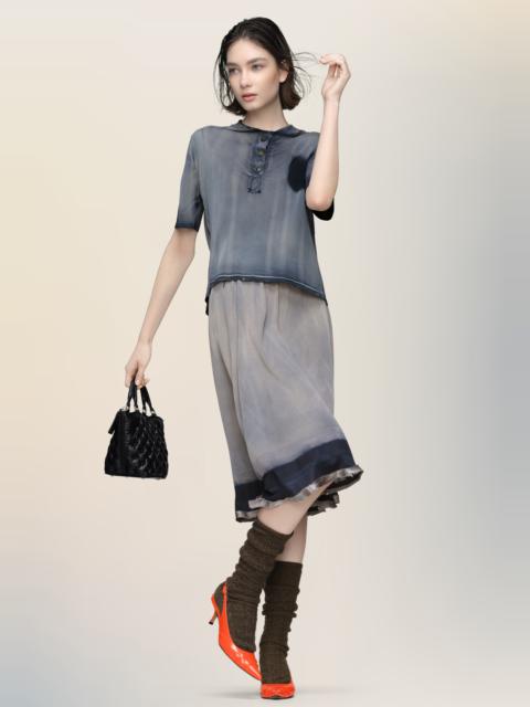 Maison Margiela Sun-faded polo top