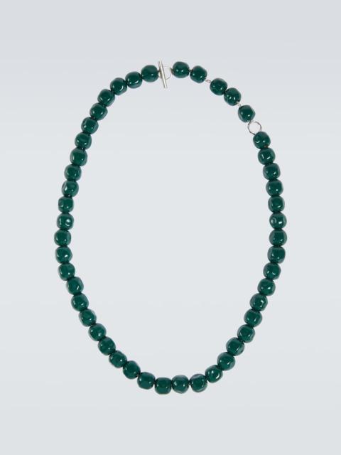 Jil Sander Beaded necklace