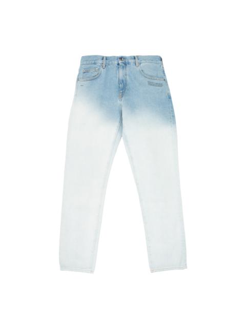 Off-White OFF-WHITE CROP SKINNY JEANS BLUE