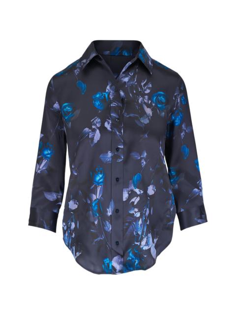 L'AGENCE floral blouse