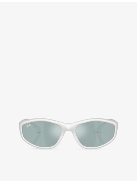 Ray-Ban RB2016 Daddy-O Rectangle-Frame Injected Sunglasses