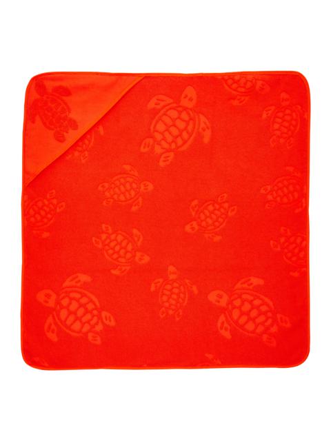 Vilebrequin Baby Beach Towel Turtle Jacquard Solid