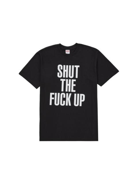 Supreme Number (N)ine Shut Up Tee Black