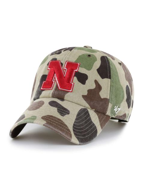 Carhartt Nebraska Cornhuskers '47 Camo Clean Up