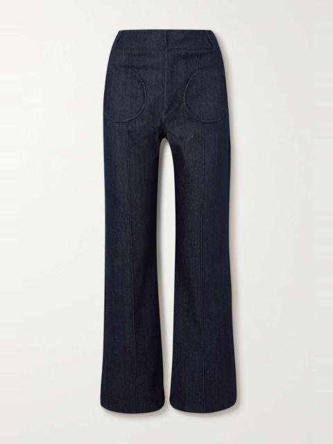 DESTREE Olafur high-rise straight-leg jeans