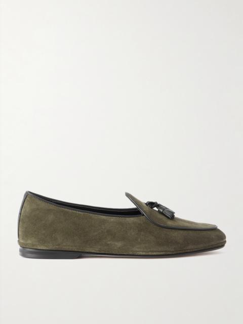 RUBINACCI Marphy Tasseled Suede Loafers