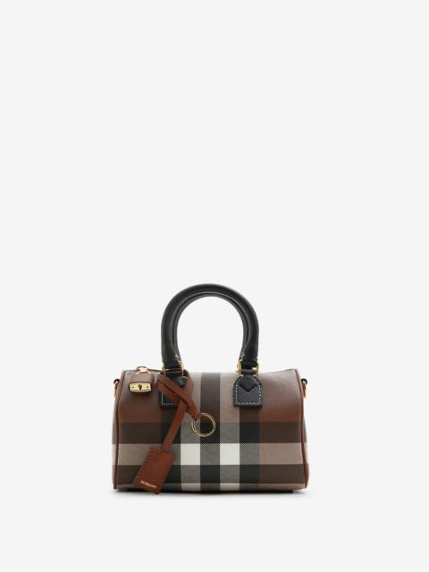 Burberry Check Mini Bowling Bag
