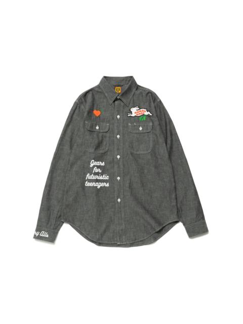 Human Made Human Made Chambray Shirt Black