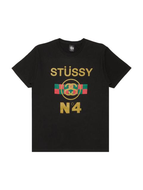 Stussy No.4 Check Tee 'Black'