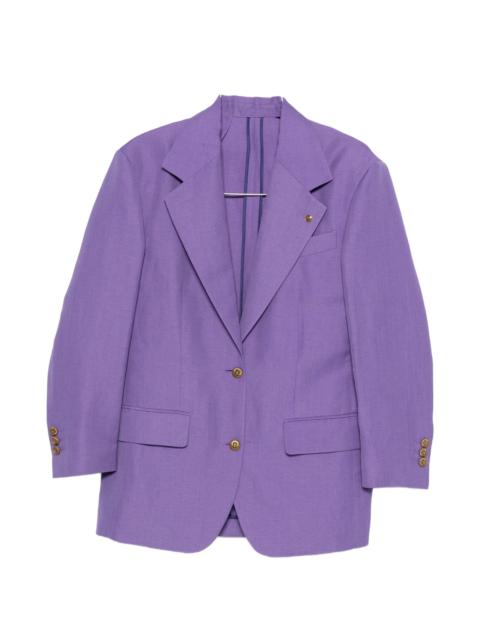 VERSACE Versace Peak-lapel Single-breasted Blazer