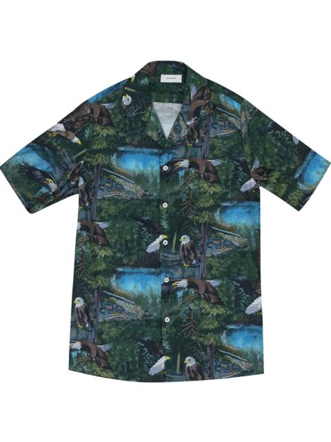 Rhude Truck Stop Button-Up Shirt "Multicolor" RHD MTPS 0149 MULT
