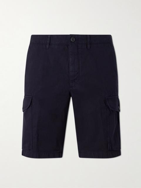 SLOWEAR Straight-Leg Cotton and Linen-Blend Shorts